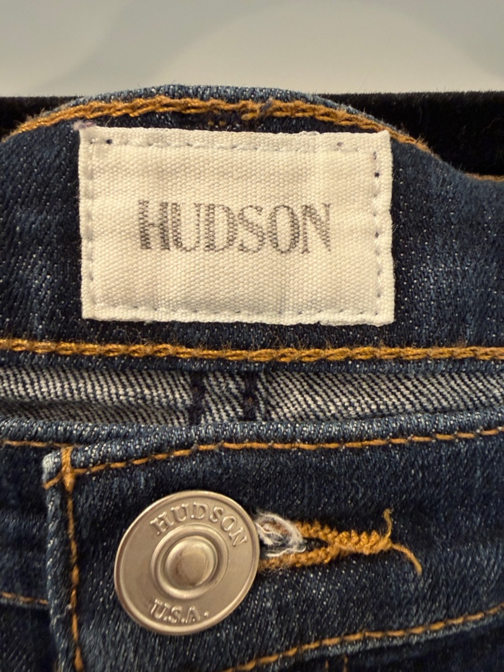 Hudson Jeans Women's Dark Blue Skinny Jeans - Picture 3 of 10
